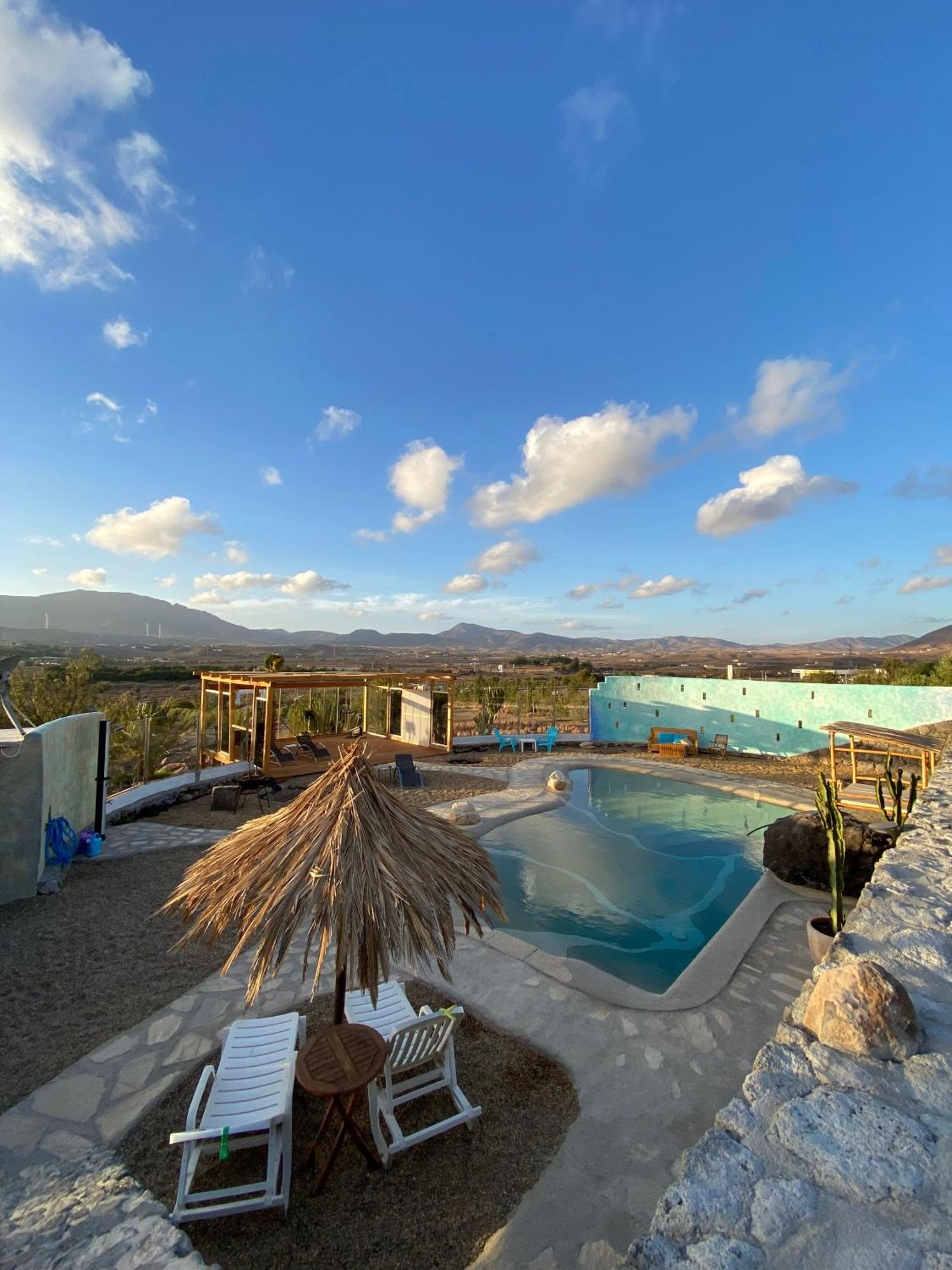 Casa Romántica Fuego - Eco Retreat Finca Artis Tirma Tarajalejo Exterior foto